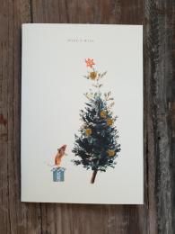 Mouse Wish Card Greetings Christmas Card
